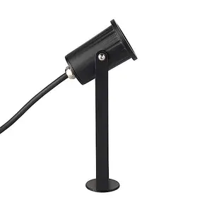 Luminosa Picco Outdoor 6W LED Mini Spike Light Matt Black 4000K, IP65