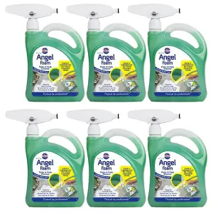 Nilco Angel Foam Patio & Path Cleaner 12L Ready To Use Dirt Algae Remover 6x 2L