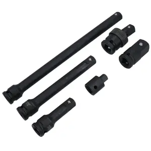 1/2in Drive Impact Accessory Set Extension Bars Adaptors / Converters + UJ 6pc