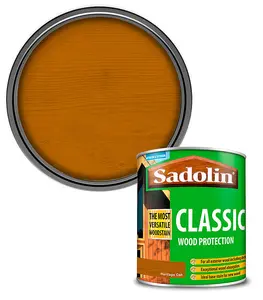 Sadolin 1L Classic Exterior woodstain - Heritage Oak