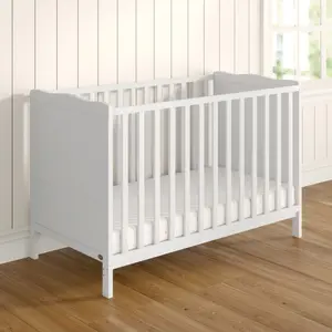 Escondido Cot with Mattress White