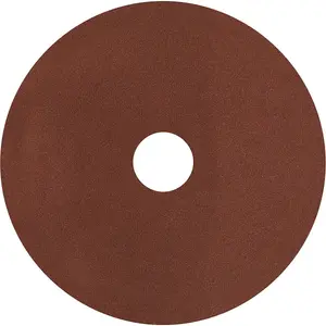 25 Pack 125mm Fibre Backed Sanding Discs - Premium 80 Grit Aluminium Oxide