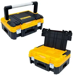 Dewalt DWST1-70704 TSTAK I Stackable Power Tool Organiser Accessory Storage Box