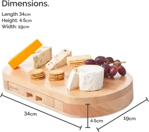 Cheese Board Gift Set  - Gift Boxed