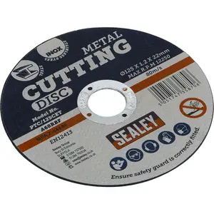 Heavy Duty 125mm Flat Metal Cutting Disc for Angle Grinders