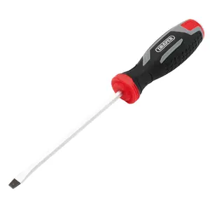 Draper Pound Thru Slotted Soft Grip Screwdriver, SL5.5 x 125mm 13461