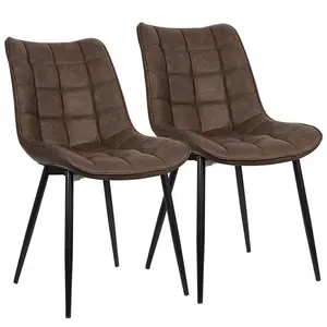 Vassar Upholstered chair (Set of 2) Brown