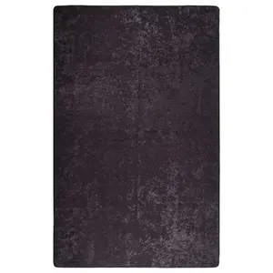 Berkfield Rug Washable 160x230 cm Anthracite Anti Slip