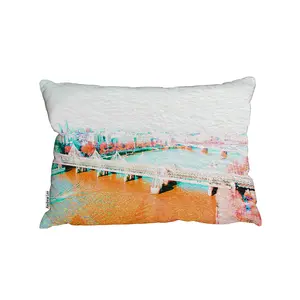 Cushions - LONDON EYE VEIW Orange (Cushion) / 45cm x 30cm