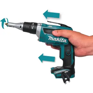 Makita DFS452 18v Brushless Collated Autofeed Drywall Screwdriver Impact Driver