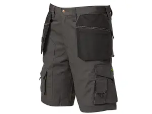 Apache Work Site Shorts Comfort Cargo Short Holster Pocket Rip Stop Material W40