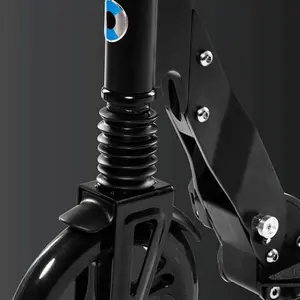 Adult Micro Scooter With Suspension - Black