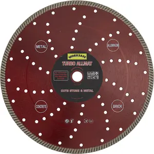 Turbo Allmat 300mm Diamond Blade for Stone, Concrete & Metal Cutting