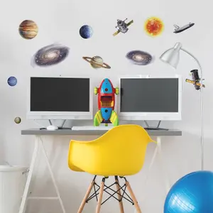 RoomMates Space Travel Peel & Stick Wall Decals