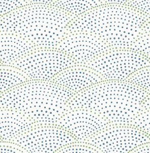 Fine Decor FD25800 Bennett Wallpaper, Blue/Green