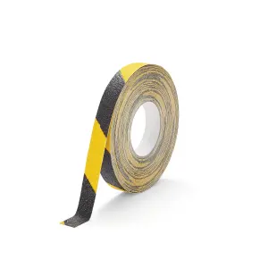 Durable DURALINE GRIP+ Strong Anti Slip Hazard Warning Floor Tape - 25mm x 15m