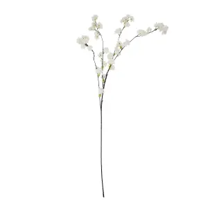 Hill Interiors Cherry Blossom White Stem Faux Plant