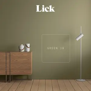 Lick Green 19 Matt Emulsion paint, 2.5L