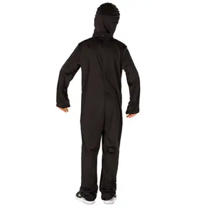 Boy's skeleton costume  - black 116 (5-7y)