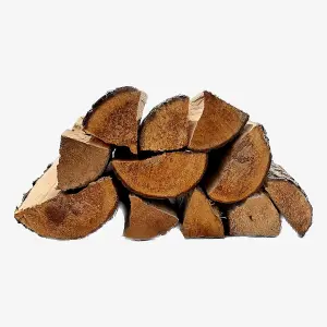 Alder Kiln Dried Hardwood Pizza Oven Burner Stove Fuel Firewood Logs 30L Net