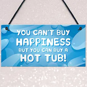 Funny Hot Tub Sign Garden Shed Summerhouse Decking Sign Outdoor Plaque Home Gift