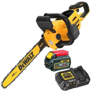 Dewalt DCMCS574T1 FlexVolt Cordless Brushless Chainsaw 45cm Bar 54V 1x 6.0Ah