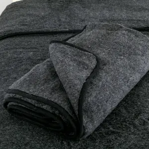 Merino Wool Blanket - 130x170 Grey