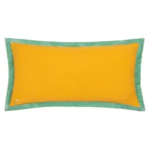 Paoletti Casa Embroidered Feather Rich Cushion