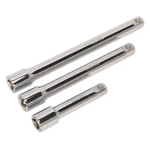 Sealey Extension Bar Set 3pc 3/8"Sq Drive S0719