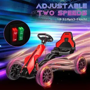 Tommy Toys Kids Ride On Electric Go Kart Red 12V