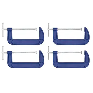 Sealey G-Clamp 200mm - Pack of 4 AK60084