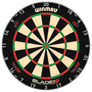 Winmau Blade 6 Triple Core Professional PDC Dartboard with Official tournament specifications