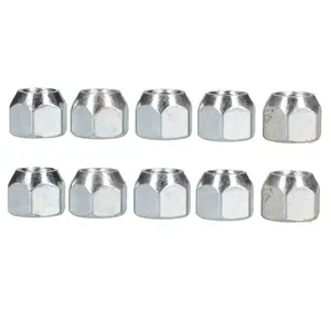 M12 Conical Wheel Nuts Pack of 10 for Trailer Caravan Suspension Hubs