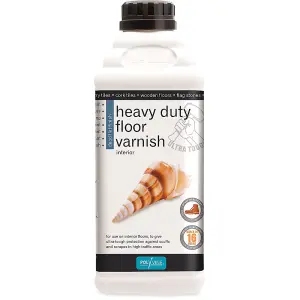 Polyvine Heavy Duty Floor Varnish Dead Flat 1L