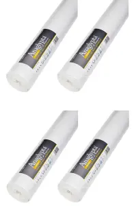 4 x Anaglypta Woodchip Paintable Wallpaper Tuffstuff Paste The Wall 10M