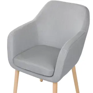 Dining Chair YORKVILLE II Velvet Grey