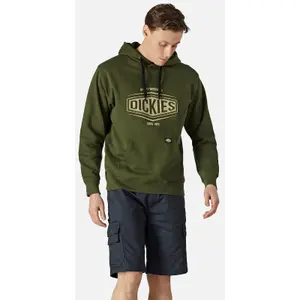 Dickies - Rockfield Hoodie - Green - Hoodie - L