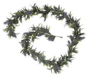 Smart Garden Artificial Lavender Garland Realistic Foliage Wedding Decoration