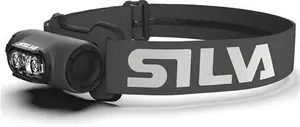 Silva Head Torch Battery Powered - Explore 4-400 Lumen LED Headlight - 3 Brightness Levels & 3 LED Colours - Waterproof And Powerful Head Torch With