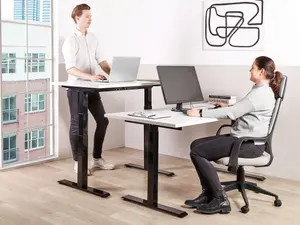 Adjustable Desk Manual White DESTINES