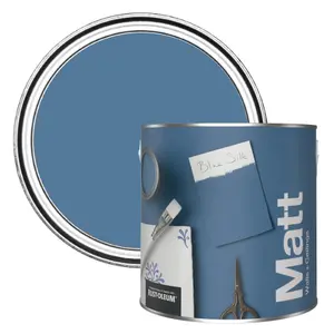 Rust-Oleum Washable Matt Wall Paint - Blue Silk 2.5L