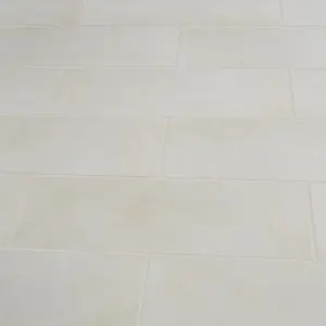 Konkrete Ivory Matt Modern Concrete effect Ceramic Wall Tile Sample