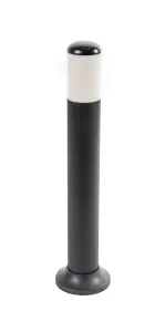 CGC Black Post Bollard Light Outdoor Garden Pathway IP54 Weatherproof