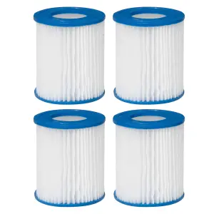 Dellonda Swimming Pool Filter Cartridge Pack of 4 - DL116