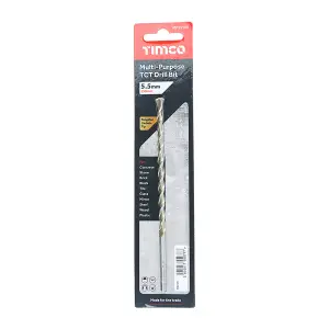 Timco - TCT Multi-Purpose Drill Bit (Size 5.5 x 150 - 1 Each)