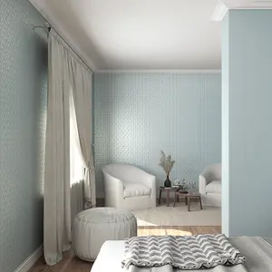 Galerie The New Design Book Collection Metallic Grey Geometric Zig-Zag Wallpaper Roll