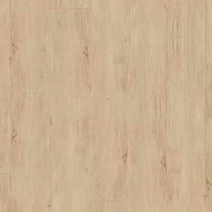 GoodHome Mambo Lulea Natural Knotted Wood effect Synchronised Click vinyl Planks, 2.17m²