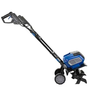 Hyundai 2x 20v (40V) Cordless Garden Tiller, 360mm Width, 220mm Depth, Brushless Motor, Li-Ion Batteries  HY2198