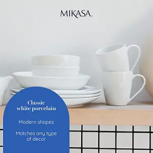 Mikasa Chalk Set of 4 380ml Mugs