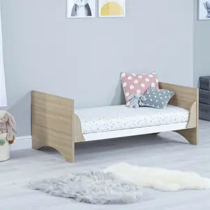 Veni Cot Bed White Oak / No